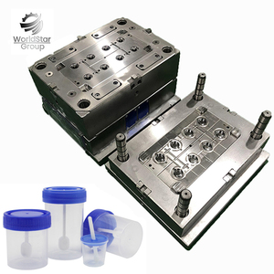 shenzhen injection molding maker custom urine cup mold medical urine container plastic mould