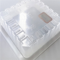 Barquettes thermoserties en PP de haute qualité pour viande congelée, barquettes rectangulaires jetables personnalisées en plastique de qualité alimentaire MAP, emballées pour l'exportation