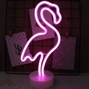 <span class=keywords><strong>Lampe</strong></span> <span class=keywords><strong>néon</strong></span>, 20 w, tendance, personnalisée, <span class=keywords><strong>rose</strong></span>, pour noël, décoration, fonctionne avec piles usb, éclairage de bureau ou de table - Product Image 1