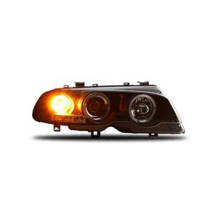 Phares Xénon <span class=keywords><strong>Angel</strong></span> Eye de Haute Qualité pour Modèles à 2 Portes, 12V 55W 6000K, Neuf pour Série 3 <span class=keywords><strong>E46</strong></span> 1998-2002 - Product Image 1