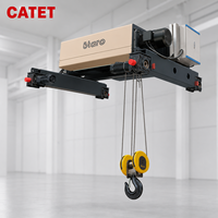 Palans électriques à câble de style européen, 3 tonnes, 5 tonnes, à poutre simple ou double, avec certificat CE