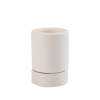 Supports de lampe led étanches en céramique blanche, prix d'usine, haute qualité E26 porcelaine 3d, base de lampe, raccords de lampe 6A 250V