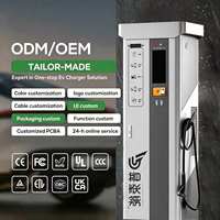 Cargador Rápido de CC Putainen de 240kW con Doble Conector Tipo 2, Ethernet, 4G, Pago por Escaneo con APP, Estación de Carga Comercial para Vehículos Eléctricos, IP54, Certificado CE
