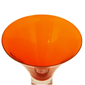 250ml Stock Couleur Orange Fait Main Décoratif Tige Courte <span class=keywords><strong>Verre</strong></span> À <span class=keywords><strong>Martini</strong></span> - Product Image 3