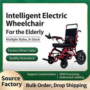Silla de Ruedas Eléctrica para <span class=keywords><strong>Personas</strong></span> con Discapacidad - Silla de Transferencia Plegable con Baterí<span class=keywords><strong>a</strong></span> de Alta Capacidad para Hospital y Cuidado en el Hogar - Product Image 4