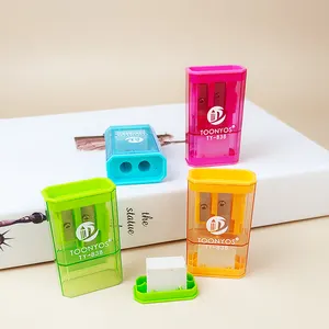 Original Design 2 Holes Sharpener Fancy Design Pencil Sharpener for kids