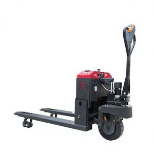 Chariot élévateur électrique, capacité de charge de 3 tonnes, longueur de fourche de 1500 mm, batterie au plomb-acide, utilisation en intérieur, pneus pleins, fonctionnement à roues motrices arrière - Product Image 4