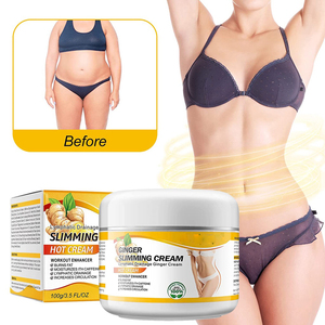 Crema Reductora <span class=keywords><strong>de</strong></span> Jengibre <span class=keywords><strong>para</strong></span> Quemar Grasa Corporal, Anticelulitis, Pérdida <span class=keywords><strong>de</strong></span> <span class=keywords><strong>Peso</strong></span>, Ingredientes Orgánicos Veganos Libres <span class=keywords><strong>de</strong></span> Crueldad, Certificado GMP - Product Image 6