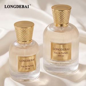 Flacon de parfum en verre rond vide, transparent, original, imprimé, avec sertissage facile, 30ml, 50ml, 100ml, mignon et simple, qualité supérieure - Product Image 2
