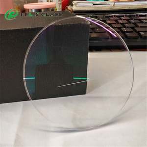 Lentilles optiques bifocales HMC à plat 1,56, deux pièces, UV400, blanches, diamètre 70 mm, vente chaude en usine - Product Image 2