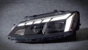 Pieza de Repuesto para Auto, Faros LED de 12v 8000k con Luz de Circulación Diurna Dinámica y Señal de Giro Roja para MK6 2012-2018, Nuevos - Product Image 3