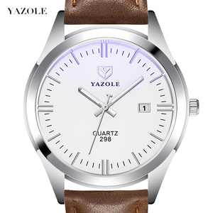 YAZOLE D <span class=keywords><strong>298</strong></span> Nuovo Arrivo Orologio al Quarzo da Uomo 2020, Orologi da Uomo di Marca di Qualità, Orologio da Polso Maschile con Calendario, Impermeabile, Reloj - Product Image 3