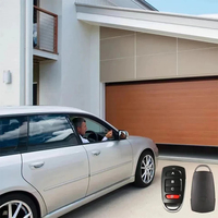 Télécommande universelle 433 MHz pour porte de garage, code fixe, apprentissage automatique, clonage, auto-copie, automatisation pour portails