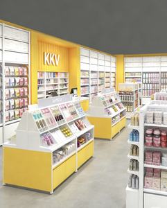 Estante de Exhibición Metálico Ligero NACYC con Recubrimiento de Polvo Epoxi, Ajustable, de Montaje Rápido, para Tiendas de Conveniencia - Product Image 3