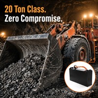 Véhicule utilitaire minier de surface à batterie lithium 72V 300Ah LiFePO4, remplacement de batterie au plomb-acide, camion de service pour mines en exploitation ouverte