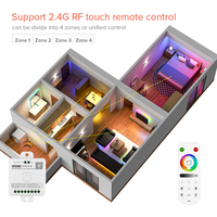 Contrôleur tout-en-un sans fil ESann SP630E RF avec télécommande SPI PWM pour bande LED SMD RGBW CCT COB Music Pixel