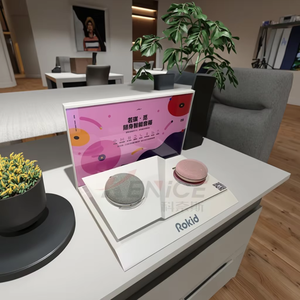 Estantes <span class=keywords><strong>de</strong></span> exhibición <span class=keywords><strong>de</strong></span> audio acrílicos más vendidos Diseño <span class=keywords><strong>de</strong></span> lujo Soporte <span class=keywords><strong>de</strong></span> altavoz acrílico Exhibición para Feria Comercial - Product Image 6