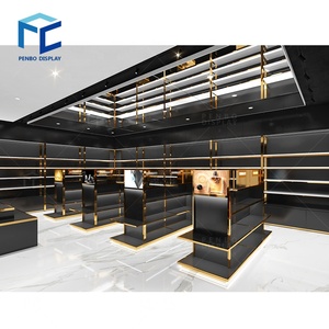 Desain unik High End 3D Rendering parfum toko desain ide dekorasi lantai rencana desain tata letak untuk toko parfum - Product Image 1