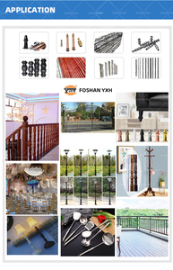 บันได handrail 76ออกแบบใหม่ Swaging เครื่องทำลายนูน - Product Image 3