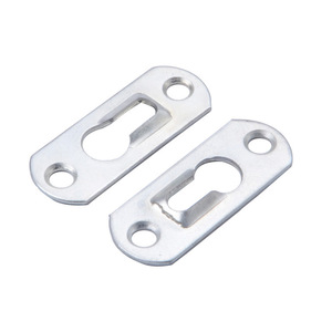 Mirror Frame <b>Hanging</b> <b>Bracket</b> Nickel Plated Iron Rectangle For Mirror Display Board Fixed Mounting Hardware - Product Image 1