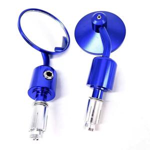 Rétroviseur modifié pour motos, en alliage d'aluminium CNC, à fixer sur le guidon, avec large champ de vision, réflecteur rétro-réfléchissant pour recul - Product Image 4