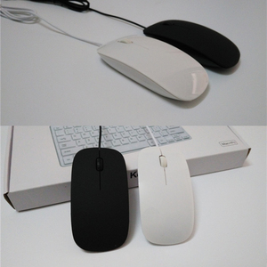 Ratón silencioso con cable USB ultrafino para ordenadores portátiles y de escritorio, exportación general y comercio electrónico transfronterizo - Product Image 3