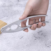 Gadgets de cuisine Casse-Noisette Casse-Noisette en alliage de zinc Casse-Noisette multi-usages avec poignée en métal