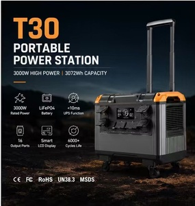 Hot Sale Portable Power Station 3000W 2688Wh MPPT Solar Charging Pure Sine Wave <b>Backup</b> Power for Camping Outdoor Home HC(OEM/ODM - Product Image 1