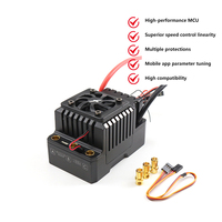 Contrôleur de vitesse électronique (ESC) professionnel haute tension étanche sans balais 300A 5-12S pour voiture/bateau/robot télécommandé et propulseur sous-marin