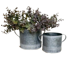 Plante artificielle Pots de fleurs de jardin et jardinières Conception exclusive Jardinière galvanisée Production de pépinière de fleurs - Product Image 1