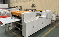 Máquina Cortadora de Rollo a Hoja PLC para Papel de Copia A3 A4, Papel para Hamburguesas, Papel Antigrasa, Hojas de Plástico