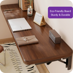Wall-Mounted <strong>Folding</strong> <strong>Table</strong> Space-Saving Desk Foldable <strong>Coffee</strong> <strong>Table</strong> for Home Office Study Balcony Kitchen Multi-Function <strong>Table</strong> - Product Image 2