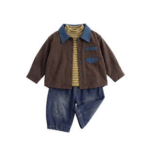 Giacca Invernale Calda per Bambino con Colletto Rovesciato, Moda 2026, Vendita all'Ingrosso - Product Image 3