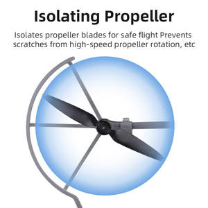 Ultralichte Abs Propellerbescherming Anti-Botsing Ringblad Bescherming Drone Accessoires Voor Lucht <span class=keywords><strong>3</strong></span> - Product Image 4