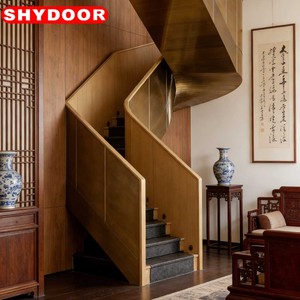 Rampe d'escalier en <span class=keywords><strong>cuivre</strong></span> sur mesure de luxe pour les travaux d'ingénierie de construction résidentielle haut de gamme - Product Image 3