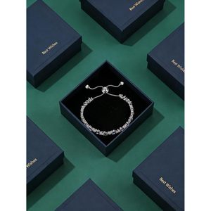 Tennis <b>Bracelet</b> 925 Sterling Silver Pear Cut Zircon Celtic Knot Adjustable For Women Gift - Product Image 4