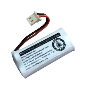 BT162342 nimh aaa 배터리 충전식 2.4v 300mah 400mah 600mah 무선 전화 교체 배터리