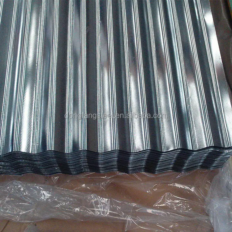 Gi levha 0.4mm galvanizli/alüminyum alaşımlı galvaniz çatı levhalar oluklu galvanizli çelik yapraklar satılık
