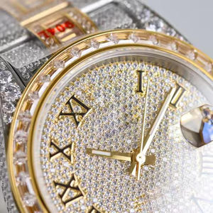 Reloj Mecánico de Lujo de Diseño 2025, Marca de Prestigio, con Incrustaciones de Morganita, Moderno y Elegante para Hombre y Mujer, de Alta Calidad - Product Image 6