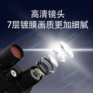 Night Vision Binoculars 25mm 3X-5X Zoom CMOS Sensor Infrared Device For Hunting Outdoor Use - Product Image 5