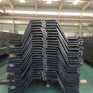 Customized Sizes Supplier Cold Formed Z Type Metal Piling Steel Sheet Piles For Malaysia