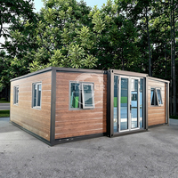 Vente directe d'usine, maison conteneur moderne en acier de 20 pieds, structure de conteneur, facile à déplacer, unité de villa préfabriquée, centre commercial