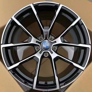 Cerchi Scomponibili a 5 Razze da 17 18 19 20 Pollici per BMW Serie 3 4 5 G20 G30 F30 M Sport, Nero Opaco Satinato, Cerchi Performance 5x112 5x120 - Product Image 5