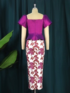 Taglie forti formale due pezzi set da donna due pezzi abiti di <span class=keywords><strong>buona</strong></span> qualità da donna due pezzi - Product Image 4