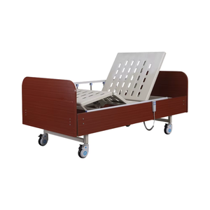 DH-3 электрическая портативная двуспальная кровать в стиле дома, прочная стальная кровать для домашнего ухода, электрическая функция для больничного использования - Product Image 1