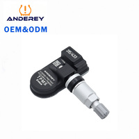 ANDEREY Nouveau capteur de pression des pneus programmable 315 MHz 433 MHz TPMS, remplacement universel pour 98% des modèles de véhicules, garantie 1 an