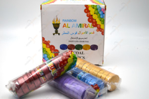 Hongqiang 33Mm Bán Buôn Màu Than Không Khói 4 Màu Sắc Với Logo Của Khách Hàng Gói Nhanh Chóng Đốt Màu Máy Tính Bảng - Product Image 4