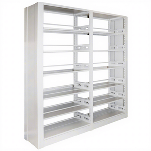 Estantería de Biblioteca Moderna de Metal de Doble Cara Ajustable para Escuelas y Universidades, Nuevo Diseño - Product Image 2