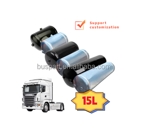 Fabricantes de tanques de aire de aluminio de 15L de alta calidad, piezas directas para camiones, suministro de <span class=keywords><strong>precio</strong></span> al por mayor, soporte ligero personalizado - Product Image 1