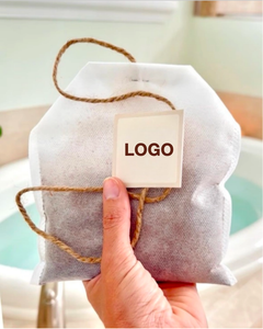 Coffret cadeau de sel de bain rose de l'Himalaya, gommage corporel naturel exfoliant et sachet de thé aux herbes, soin adoucissant pour la peau avec une odeur agréable - Product Image 5